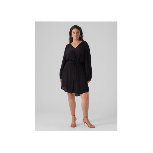 Vero Moda Curve Sukienka codzienna 10297334 Czarny Regular Fit ze sklepu MODIVO w kategorii Sukienki - zdjęcie 168518159