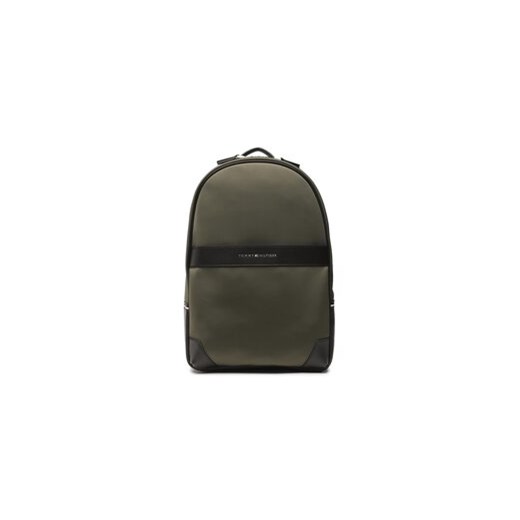 Tommy Hilfiger Plecak Th Urban Nylon Backpack AM0AM10566 Zielony ze sklepu MODIVO w kategorii Plecaki - zdjęcie 168518627