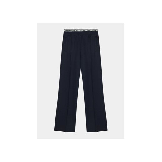Tommy Hilfiger Spodnie materiałowe Monotype KG0KG07747 D Granatowy Regular Fit ze sklepu MODIVO w kategorii Spodnie chłopięce - zdjęcie 168518716