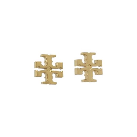 Tory Burch Kolczyki Logo Stud Earring 11165504 Złoty ze sklepu MODIVO w kategorii Kolczyki - zdjęcie 168518877