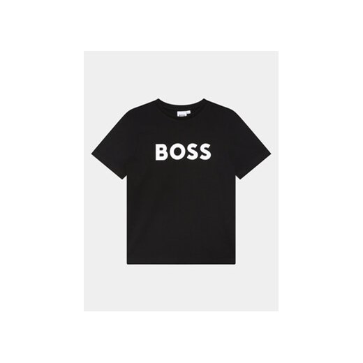 Boss T-Shirt J25P24 M Czarny Regular Fit ze sklepu MODIVO w kategorii T-shirty chłopięce - zdjęcie 168518919