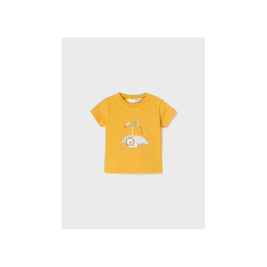 Mayoral T-Shirt 1001 Żółty ze sklepu MODIVO w kategorii Koszulki niemowlęce - zdjęcie 168519085
