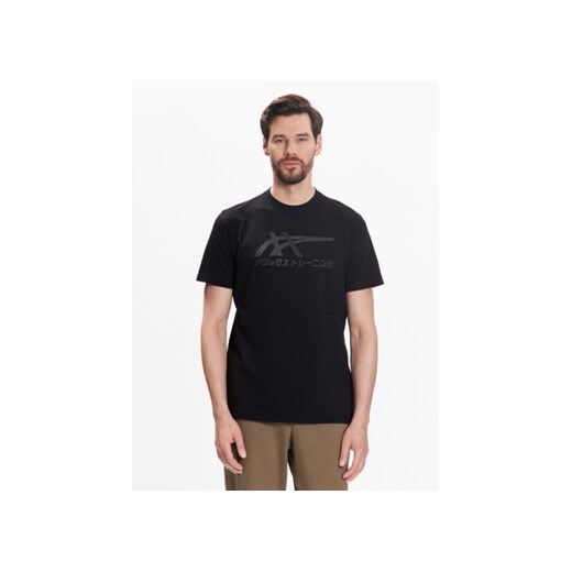 Asics T-Shirt Tiger 2031D123 Czarny Regular Fit ze sklepu MODIVO w kategorii T-shirty męskie - zdjęcie 168519529