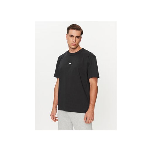 New Balance T-Shirt Athletics Remastered Graphic Cotton Jersey Short Sleeve T-shirt MT31504 Czarny Regular Fit ze sklepu MODIVO w kategorii T-shirty męskie - zdjęcie 168519676