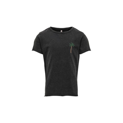 Kids ONLY T-Shirt 15292294 Czarny Slim Fit ze sklepu MODIVO w kategorii T-shirty chłopięce - zdjęcie 168520087