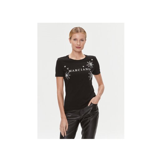 Marciano Guess T-Shirt Jennifer 3BGP03 6138A Czarny ze sklepu MODIVO w kategorii Bluzki damskie - zdjęcie 168520247