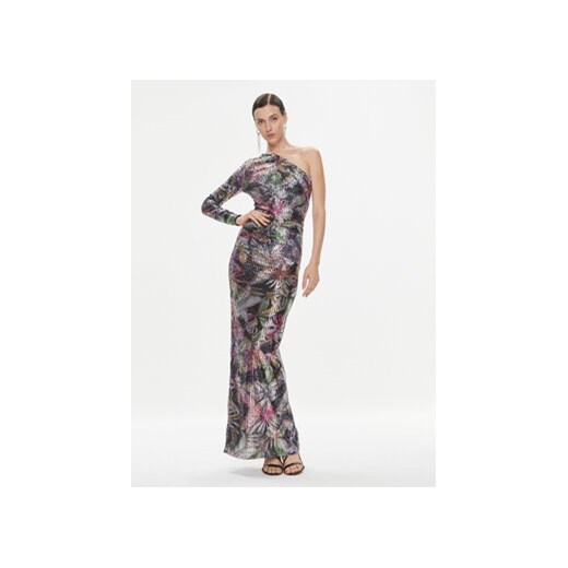 Just Cavalli Sukienka wieczorowa 75PAO946 Kolorowy Slim Fit ze sklepu MODIVO w kategorii Sukienki - zdjęcie 168520398
