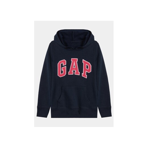 Gap Bluza 849381-10 Granatowy Regular Fit ze sklepu MODIVO w kategorii Bluzy dziewczęce - zdjęcie 168520476