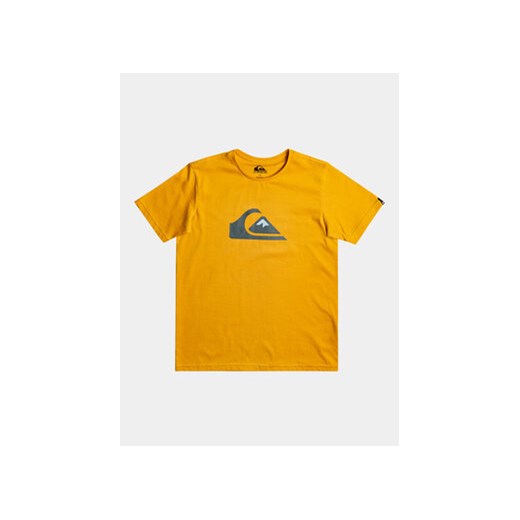 Quiksilver Bluzka Complogo Tees EQBZT04369 Żółty Regular Fit ze sklepu MODIVO w kategorii T-shirty chłopięce - zdjęcie 168520598