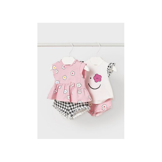 Mayoral Komplet dziecięcy 1610 Różowy Regular Fit ze sklepu MODIVO w kategorii Komplety niemowlęce - zdjęcie 168521457