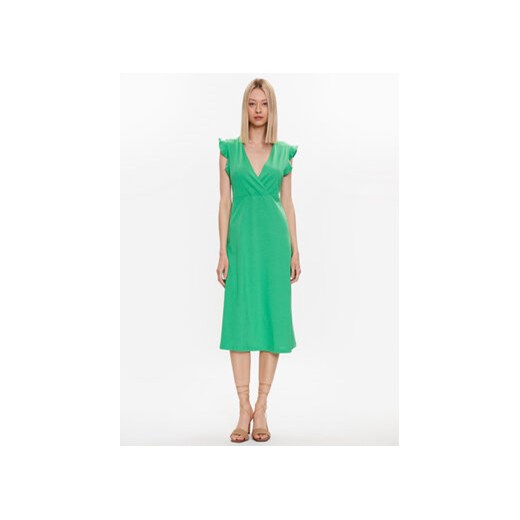 ONLY Sukienka letnia May 15257520 Zielony Regular Fit ze sklepu MODIVO w kategorii Sukienki - zdjęcie 168521498