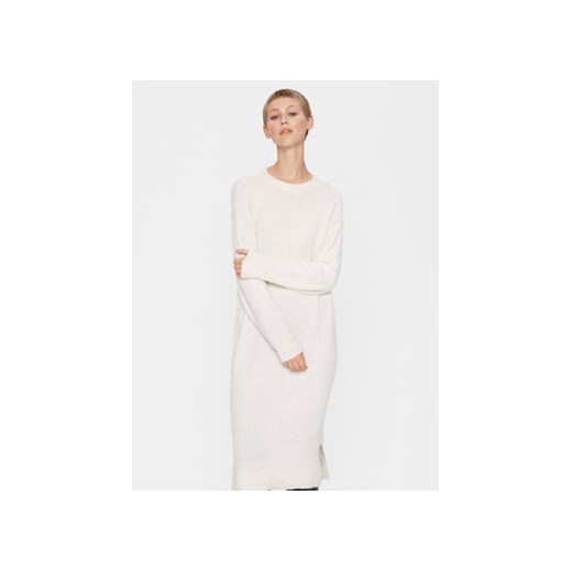 Saint Tropez Sukienka dzianinowa 30512450 Biały Loose Fit ze sklepu MODIVO w kategorii Sukienki - zdjęcie 168521527