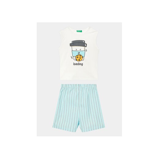 United Colors Of Benetton Piżama 30960P04S Kolorowy Regular Fit ze sklepu MODIVO w kategorii Piżamy dziecięce - zdjęcie 168522528