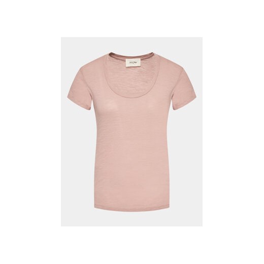 American Vintage T-Shirt Jacksonville JAC48VH23 Różowy Regular Fit ze sklepu MODIVO w kategorii Bluzki damskie - zdjęcie 168522547