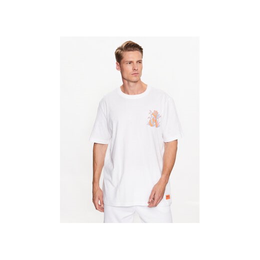 adidas T-Shirt Graphic Glide T-Shirt IB1403 Biały Loose Fit ze sklepu MODIVO w kategorii T-shirty męskie - zdjęcie 168523116