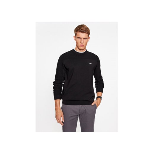 Boss Sweter Momentum-X_Cn 50498559 Czarny Regular Fit ze sklepu MODIVO w kategorii Swetry męskie - zdjęcie 168523189