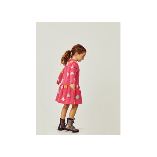 Zippy Sukienka codzienna 226-7906ZT Różowy Regular Fit ze sklepu MODIVO w kategorii Sukienki dziewczęce - zdjęcie 168523435