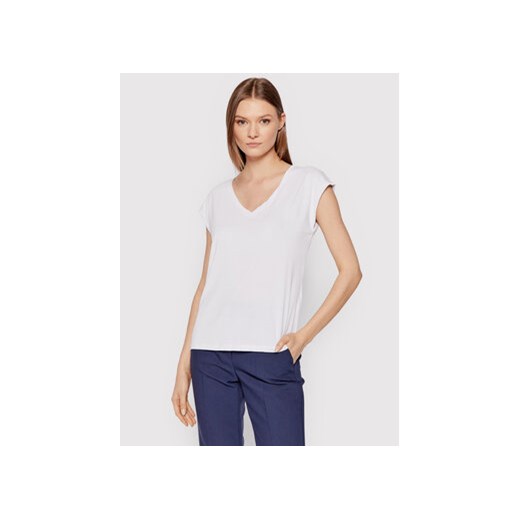 Vero Moda T-Shirt Filli 10247666 Biały Regular Fit ze sklepu MODIVO w kategorii Bluzki damskie - zdjęcie 168523946