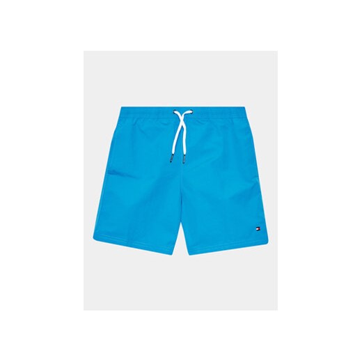 Tommy Hilfiger Szorty kąpielowe UB0UB00482 Niebieski Regular Fit ze sklepu MODIVO w kategorii Kąpielówki chłopięce - zdjęcie 168524589