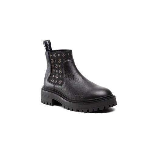 Pollini Sztyblety TA21045G0DQ1F00A Czarny 37 MODIVO okazyjna cena
