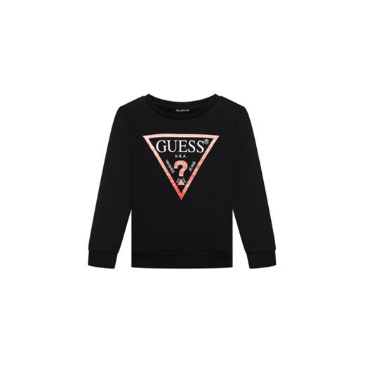 Guess Bluza L73Q09 KAUG0 Czarny Regular Fit Guess 16Y promocja MODIVO