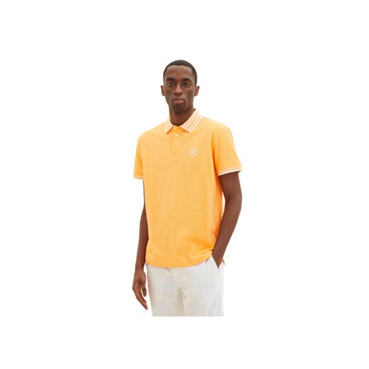 Tom Tailor Polo 1035575 Pomarańczowy ze sklepu MODIVO w kategorii T-shirty męskie - zdjęcie 168525336