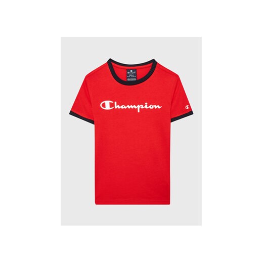 Champion T-Shirt 306286 Czerwony Regular Fit Champion L MODIVO