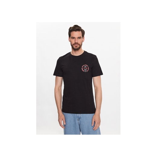 Jack&Jones T-Shirt Andy 12222339 Czarny Regular Fit ze sklepu MODIVO w kategorii T-shirty męskie - zdjęcie 168525615