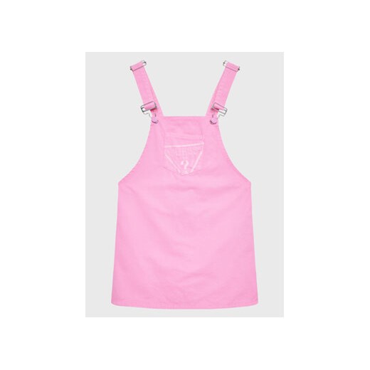 Guess Sukienka codzienna J3GK00 WFGB0 Różowy Regular Fit ze sklepu MODIVO w kategorii Sukienki dziewczęce - zdjęcie 168525755