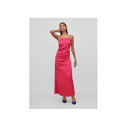Vila Sukienka koktajlowa Ravenna 14083349 Różowy Regular Fit ze sklepu MODIVO w kategorii Sukienki - zdjęcie 168525837