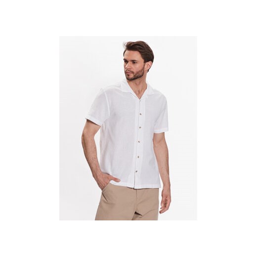 Brave Soul Koszula MSH-48EUBANK Biały Regular Fit ze sklepu MODIVO w kategorii Koszule męskie - zdjęcie 168526016