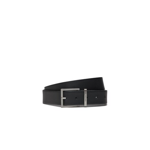 Calvin Klein Pasek Męski Casual Adj. Belt 3.5Cm K50K504301 Czarny ze sklepu MODIVO w kategorii Paski męskie - zdjęcie 168526099