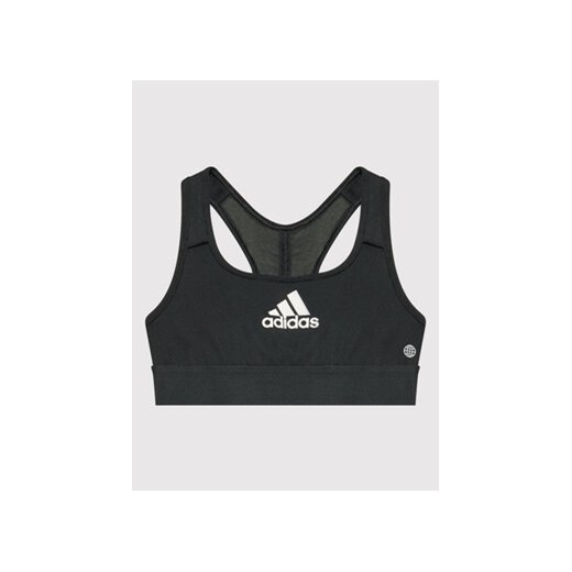 adidas Biustonosz Powerre HA3906 Czarny ze sklepu MODIVO w kategorii Staniki dla dziewczynki - zdjęcie 168526169