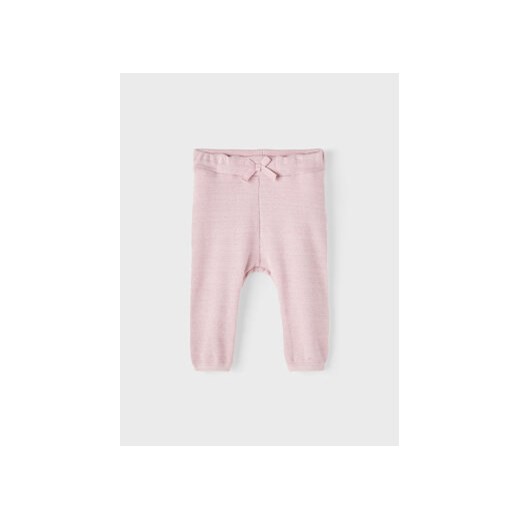 NAME IT Spodnie materiałowe 13219541 Różowy Regular Fit ze sklepu MODIVO w kategorii Spodnie i półśpiochy - zdjęcie 168526767