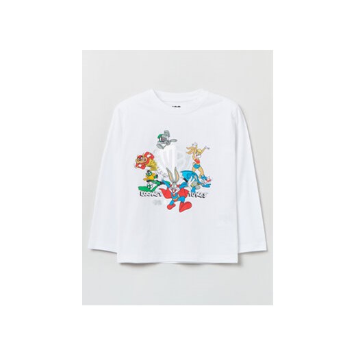 OVS Bluzka 1820597 Biały Regular Fit ze sklepu MODIVO w kategorii T-shirty chłopięce - zdjęcie 168526846