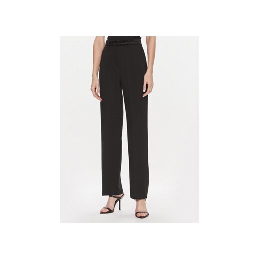 ViCOLO Spodnie materiałowe TR0932 Czarny Straight Fit ze sklepu MODIVO w kategorii Spodnie damskie - zdjęcie 168527499