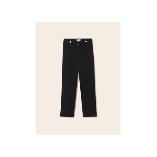 Mayoral Spodnie materiałowe 6578 Czarny ze sklepu MODIVO w kategorii Spodnie dziewczęce - zdjęcie 168528098