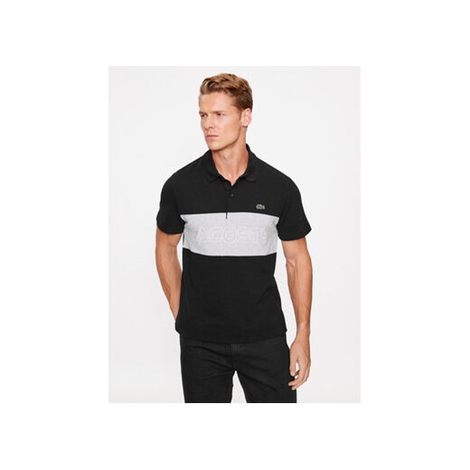 Lacoste Polo PH1470 Czarny Regular Fit ze sklepu MODIVO w kategorii T-shirty męskie - zdjęcie 168528917