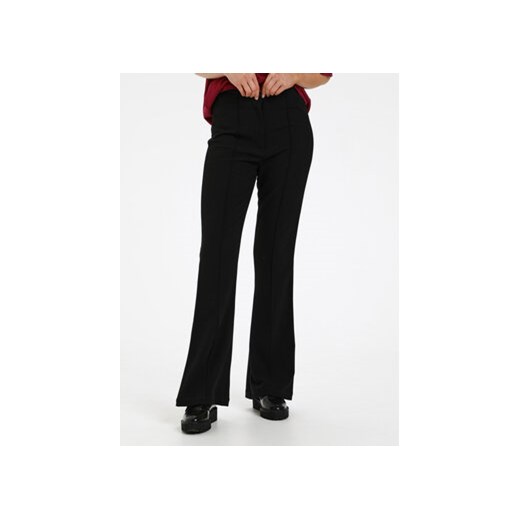 Karen by Simonsen Spodnie materiałowe Enja 10104005 Czarny Regular Fit ze sklepu MODIVO w kategorii Spodnie damskie - zdjęcie 168529245