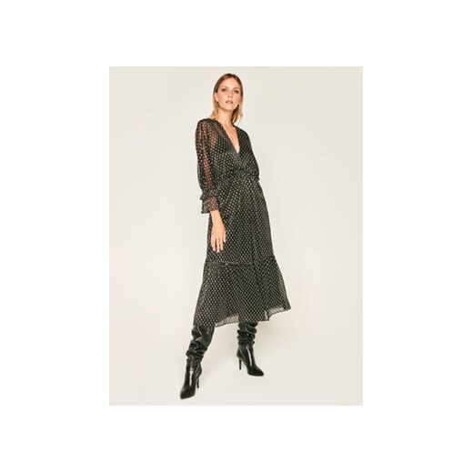 IRO Sukienka codzienna Mawson AN083 Czarny Regular Fit ze sklepu MODIVO w kategorii Sukienki - zdjęcie 168529317