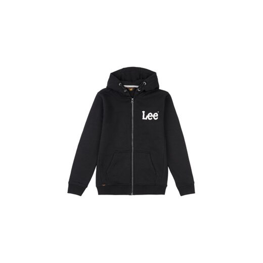 Lee Bluza LEE0009 Czarny Regular Fit ze sklepu MODIVO w kategorii Bluzy chłopięce - zdjęcie 168529335