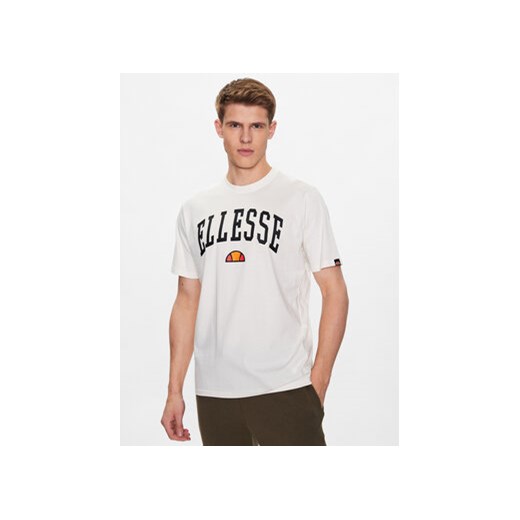 Ellesse T-Shirt Colombia 2 SHR17640 Écru Regular Fit ze sklepu MODIVO w kategorii T-shirty męskie - zdjęcie 168529855