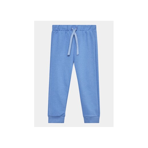 United Colors Of Benetton Spodnie dresowe 3PANGF02M Niebieski Regular Fit ze sklepu MODIVO w kategorii Spodnie chłopięce - zdjęcie 168530027