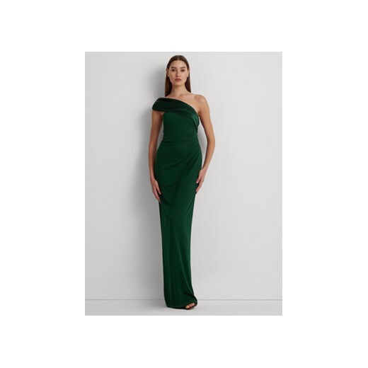 Lauren Ralph Lauren Sukienka wieczorowa 253918992001 Zielony Regular Fit ze sklepu MODIVO w kategorii Sukienki - zdjęcie 168531149