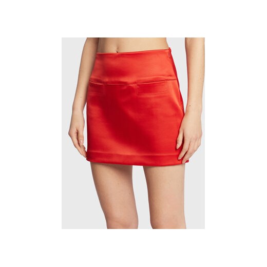 Sisley Spódnica mini 49T8L000Q Czerwony Regular Fit ze sklepu MODIVO w kategorii Spódnice - zdjęcie 168531297