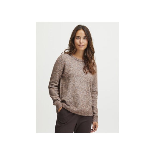 Fransa Sweter 20612833 Beżowy Regular Fit ze sklepu MODIVO w kategorii Swetry damskie - zdjęcie 168531558