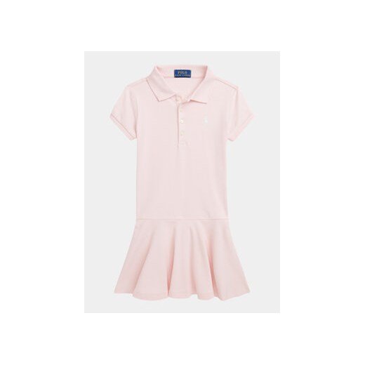 Polo Ralph Lauren Sukienka codzienna 312698754082 Różowy Regular Fit ze sklepu MODIVO w kategorii Sukienki dziewczęce - zdjęcie 168531855