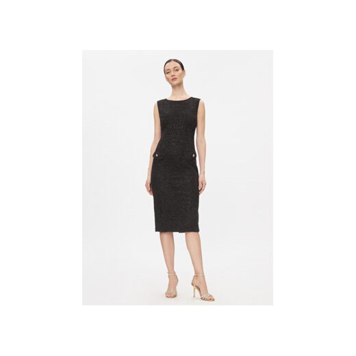 Rinascimento Sukienka koktajlowa CFC0116876003 Czarny Slim Fit ze sklepu MODIVO w kategorii Sukienki - zdjęcie 168531885
