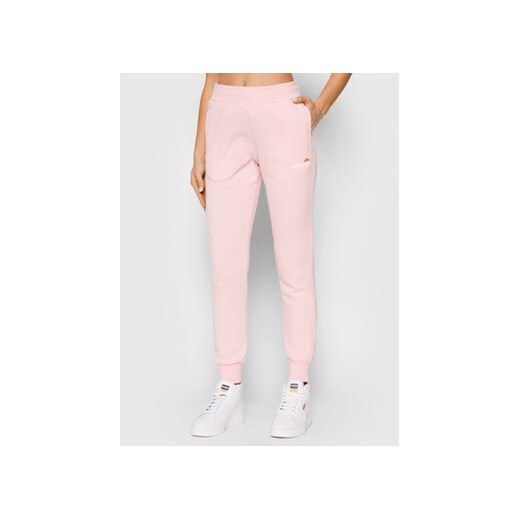 Ellesse Spodnie dresowe Hallouli SGK13652 Różowy Regular Fit ze sklepu MODIVO w kategorii Spodnie damskie - zdjęcie 168531966