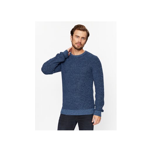 Blend Sweter 20716115 Granatowy Regular Fit ze sklepu MODIVO w kategorii Swetry męskie - zdjęcie 168532346